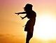 new year background, woman, silhouette, sunset, beach, sea, ocean, horizon, sunrise, dawn, dusk, backlighting, woman silhouettes, nature, happiness, freedom, joy